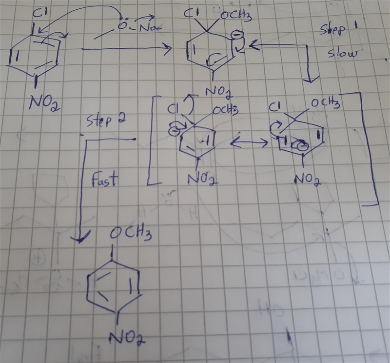 Draw the structure of the organic product formed from the reaction of sodium methoxide-example-1