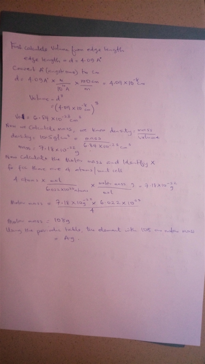 You are given a small bar of an unknown metal. You find the density of the metal to-example-1