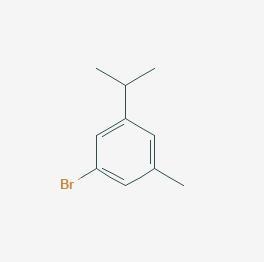 You need to make 3-bromo-5-isopropyltoluene starting with m-isopropyltoluene. Supply-example-1