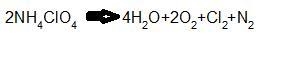 Ammonium perchlorate (NH4ClO4) is the solid rocket fuel used by the U.S. Space Shuttle-example-1