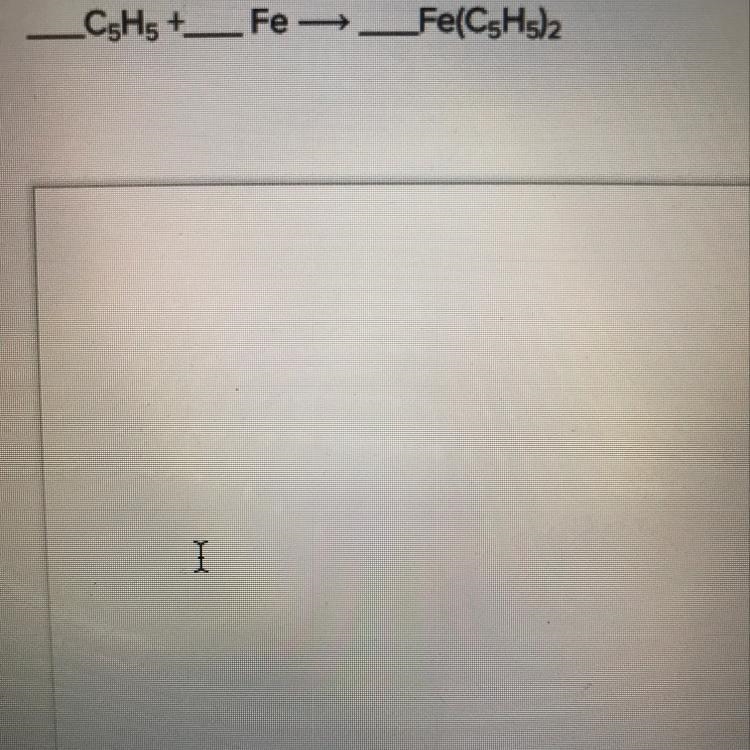 In two or more sentences explain how to balance the chemical equation and classify-example-1