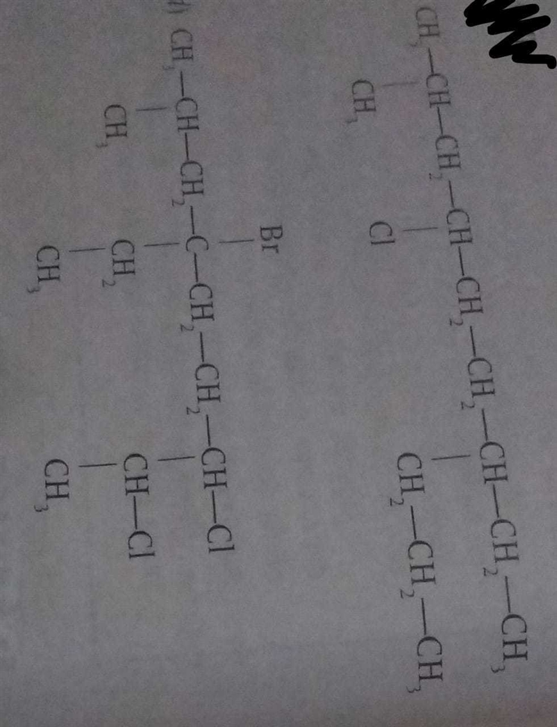 PLEASE HELP!! Tell me the IUPAC name of the following compounds:-example-2