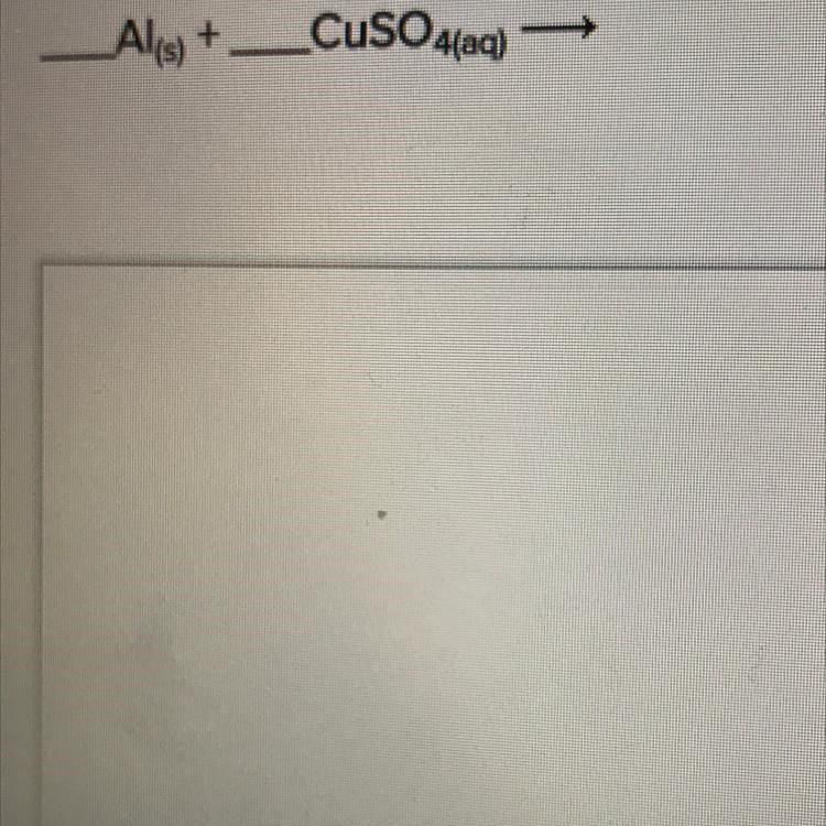 In two or more complete sentences explain how to balance the chemical equation and-example-1