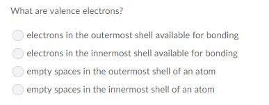 What are valence electrons-example-1