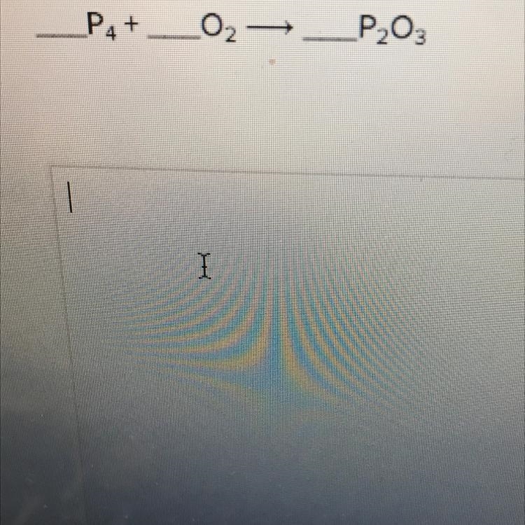 In two or more complete sentences explain how to balance the chemical equation and-example-1