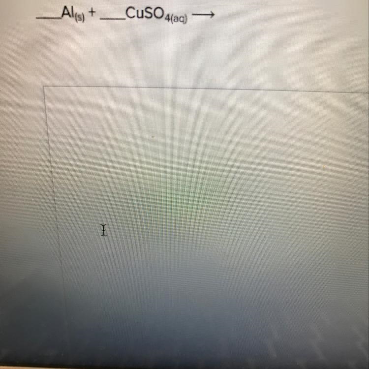 In two or more complete sentences explain how to balance the chemical equation and-example-1