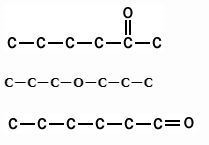 Which carbon skeleton represents an ether? (gradpoint)-example-1