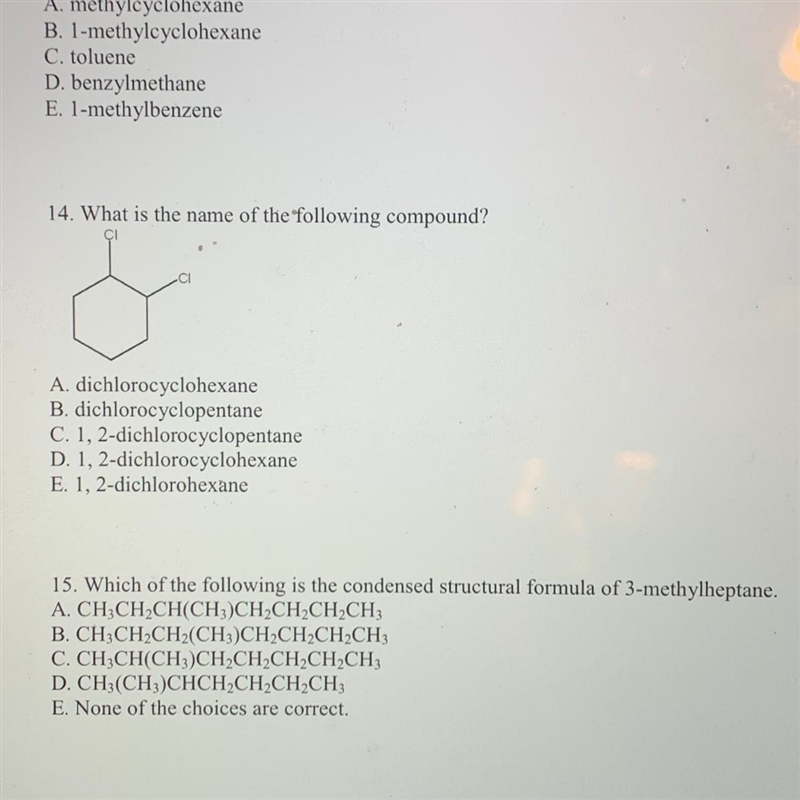 I need help answering 14 and 15-example-1