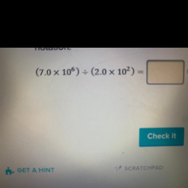 Compute the following and give your answer in scientific notation-example-1