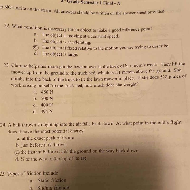 Help me on number 23 please-example-1