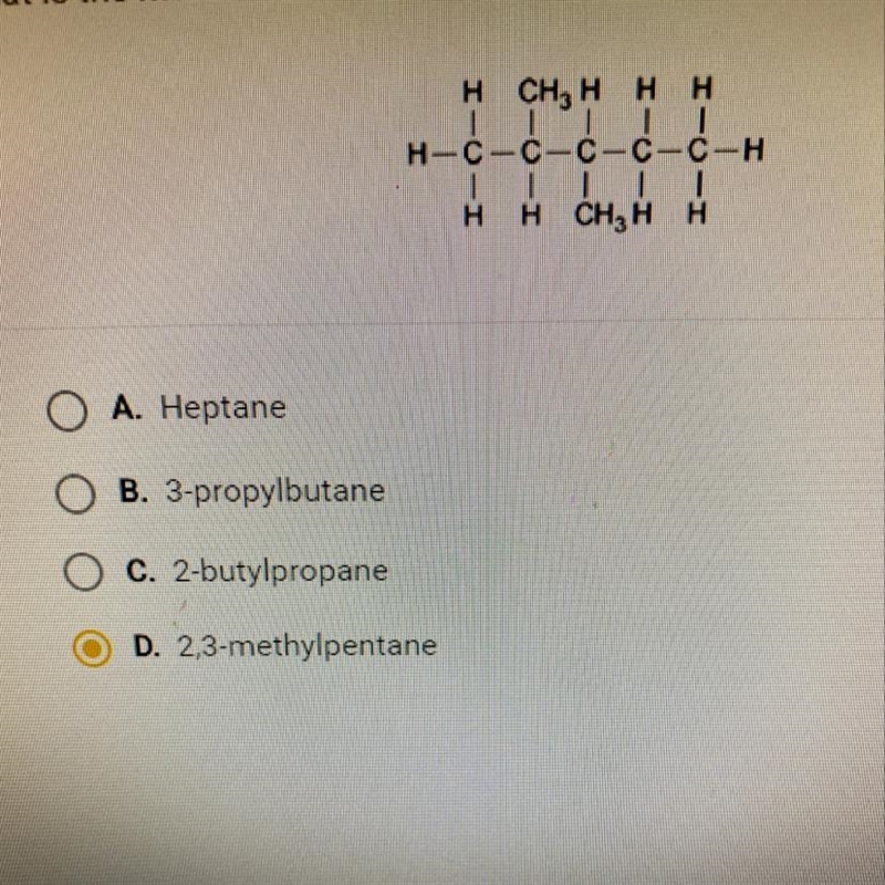 What is the molecule shown below?-example-1