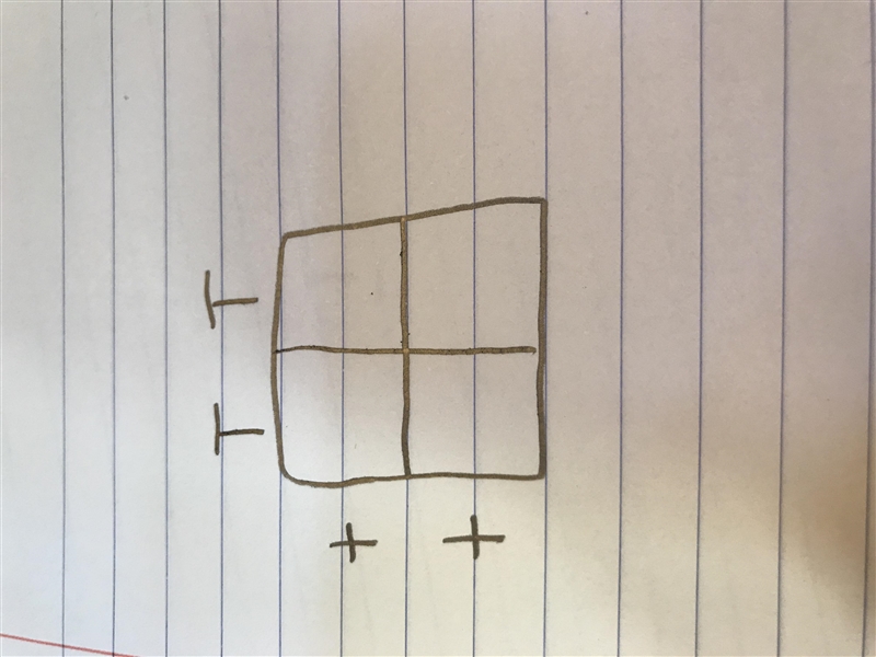 Is this how you draw a punnet square???-example-1