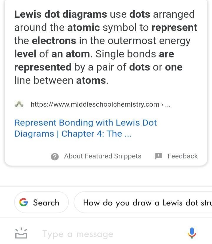 what do dots represent in a electron dot diagram and what does the amount of dots-example-1