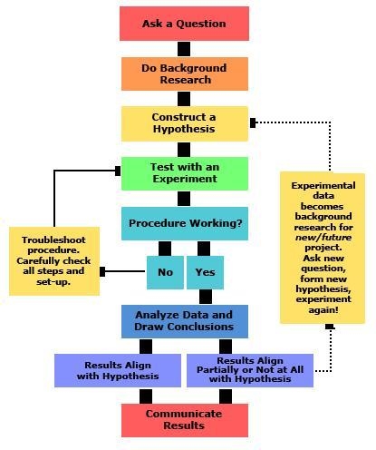 Arrange the steps of the scientific method in the proper order. ___ research the problem-example-1