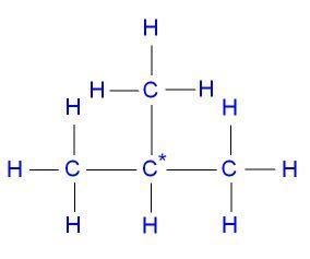 Draw the structures for the following compounds: 2-methylpropane ​-example-1