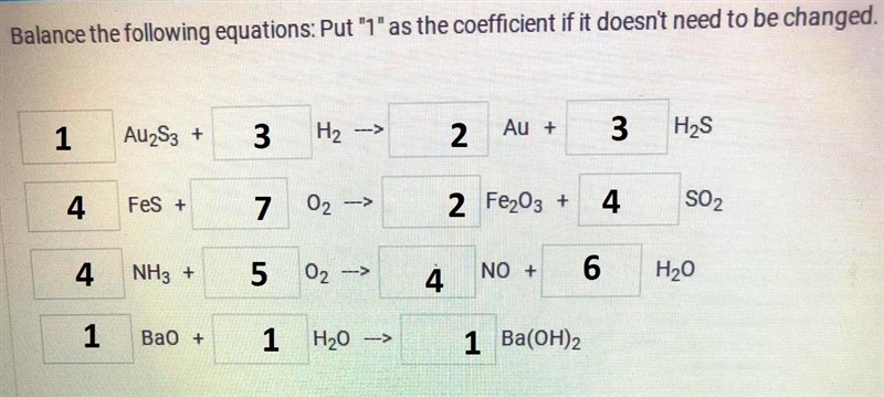 Balance the following equations: HELP ME PLEASE!-example-1