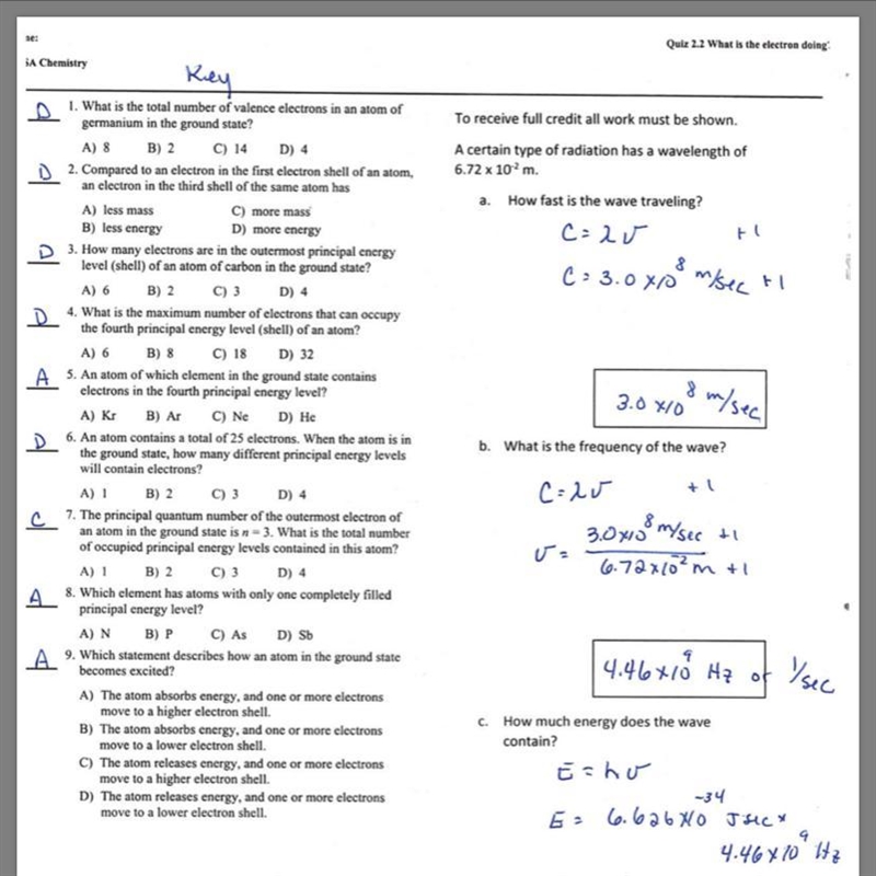 Which element has atoms with only one completely filled principal energy level? A-example-1