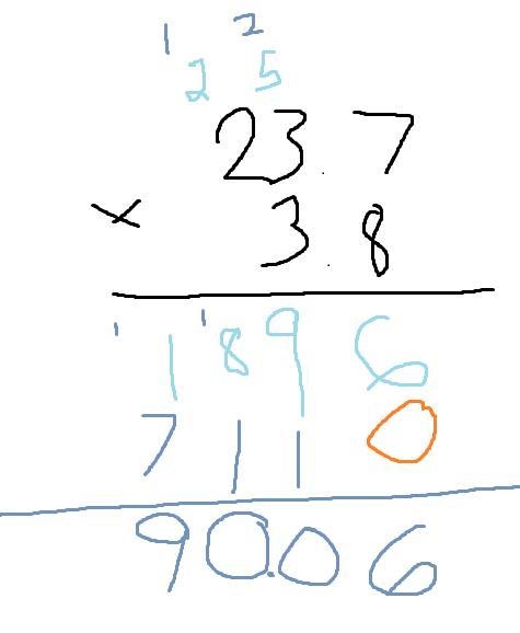 A) 23.7 x 3.8 What is-example-1