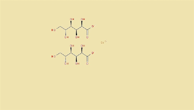 Determine the chemical formula for copper gluconate-example-1