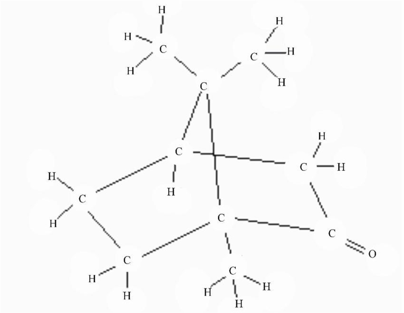 What is the Structural diagram for camphor?-example-1