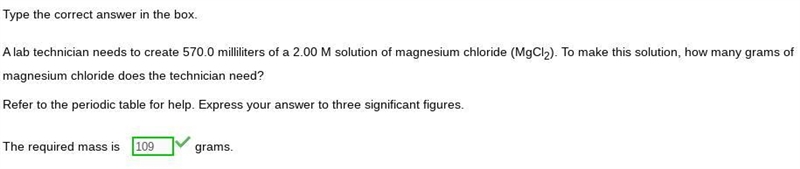 A lab technician needs to create 570.0 milliliters of a 2.00 M solution of magnesium-example-1