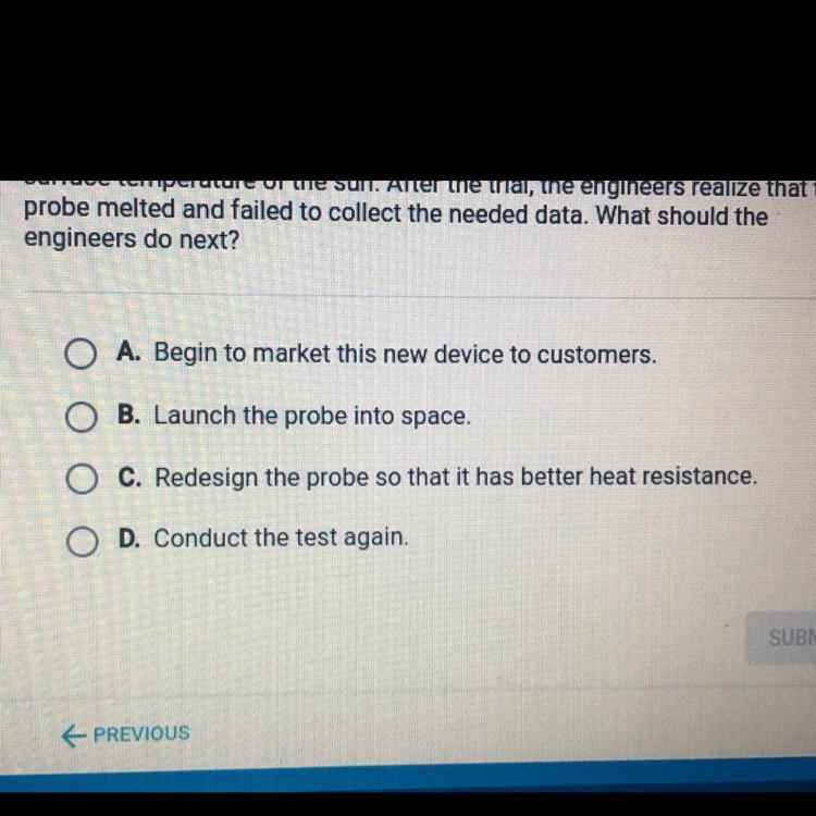 !!!25 pointsHELPPP!!!!! A group of engineers run a trial test on a space probe built-example-1