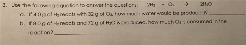 Use the following equation to answer the questions and please show all work.-example-1