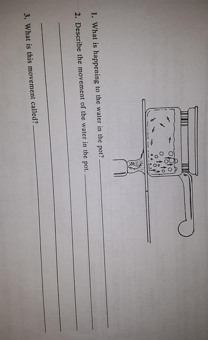 What is happening to the water in the pot? describe the movement of the water in the-example-1