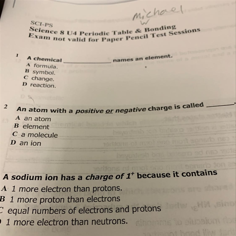 An atom with a positive or negative change is call-example-1