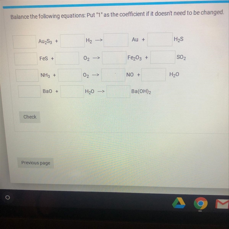 Balance the following equations: HELP ME PLEASE!-example-1