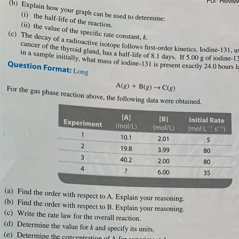 I need help with a, b, c, d, and e on the long answer-example-1