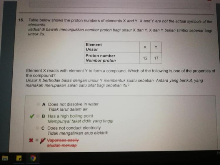 How to know that it has a high boiling point based on the question-example-1