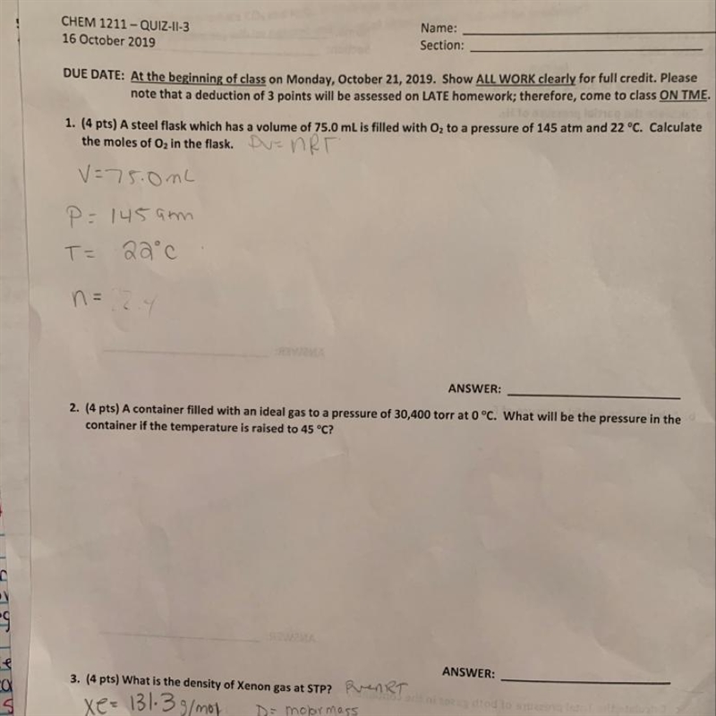 I really need help with question one and two. I don’t remember how to do it and my-example-1