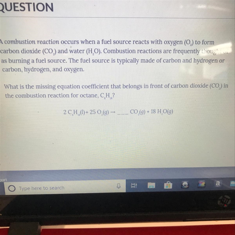 What is the missing coefficient ?-example-1