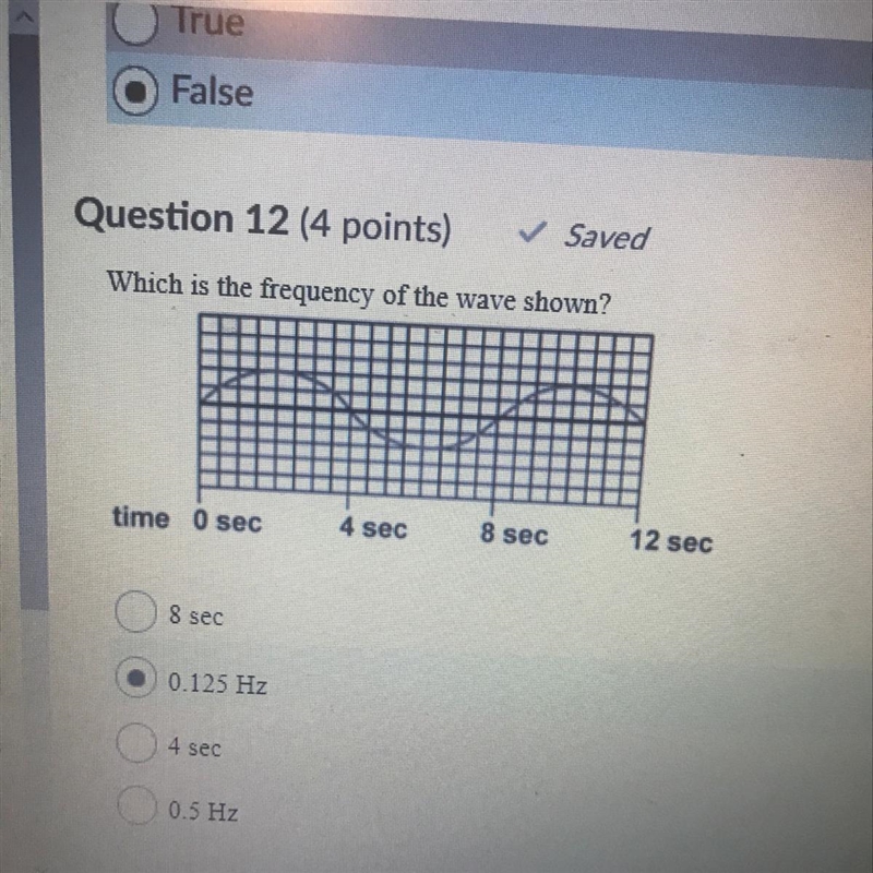 Which is the frequency of the wave shown?-example-1