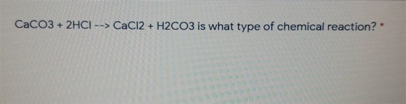 A. Synthesis. B. Decomposition. C. Double replacement. D. Single replacement. please-example-1