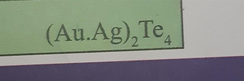 (Au.Ag)2Te4 is known as sylvanite. does anyone know its real name?​-example-1