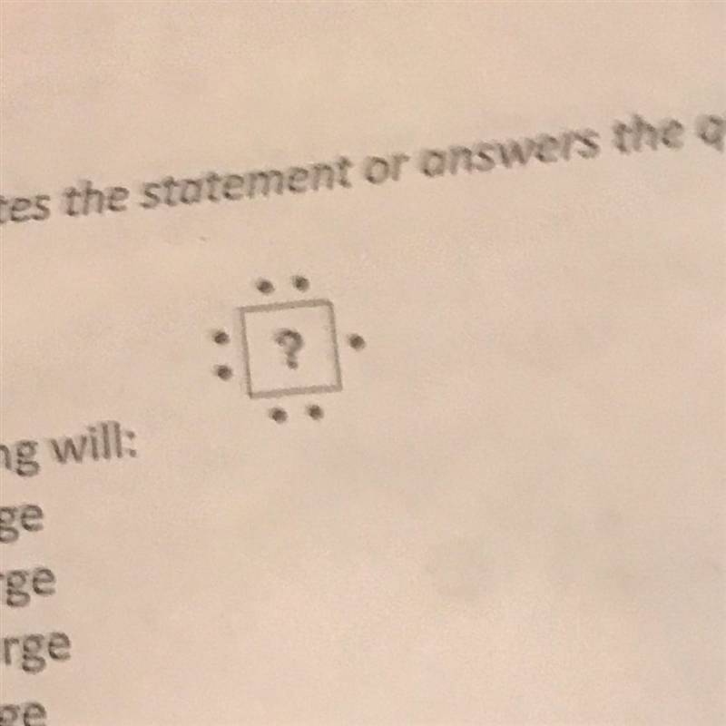 1. To become stable, the following element: a) gains 1 electron and has a charge +1 b-example-1