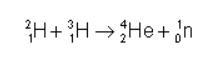 The following reaction is a reaction. fission fusion-example-1