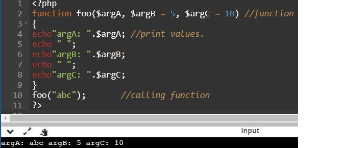 Look at the PHP code below. Write a PHP "for "statement that iterates through-example-3