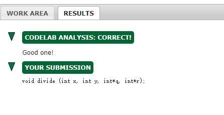 Write a statement that declares a prototype for a function divide that takes four-example-1