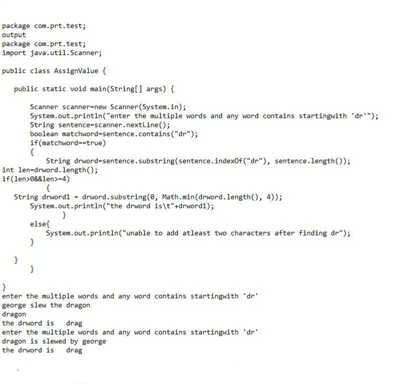 Assume that word is a variable of type String that has been assigned a value. Assume-example-1