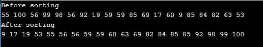 1. Create an array of ints with 20 elements. With a random number generator, seeded-example-1