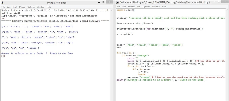 Write a function countOrange that counts the occurrences of the word Orange (or orange-example-1