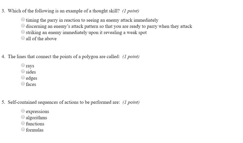 Game Design 40 POINTS. Help Please. If you help then you are godly.-example-1