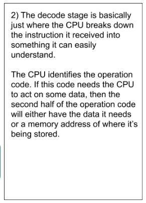 Explain: The decode part of fetch decode execute cycle-example-1