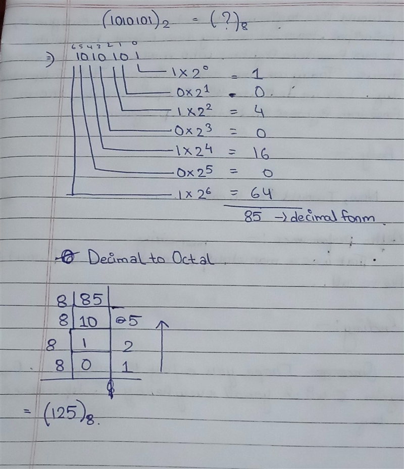 How to convert binary to octal ​-example-1