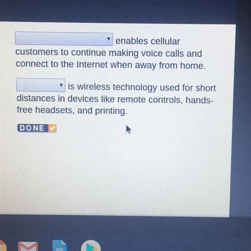 1st Roaming Stationary computing Analog technology 2nd Bluetooth RDID MMS-example-1