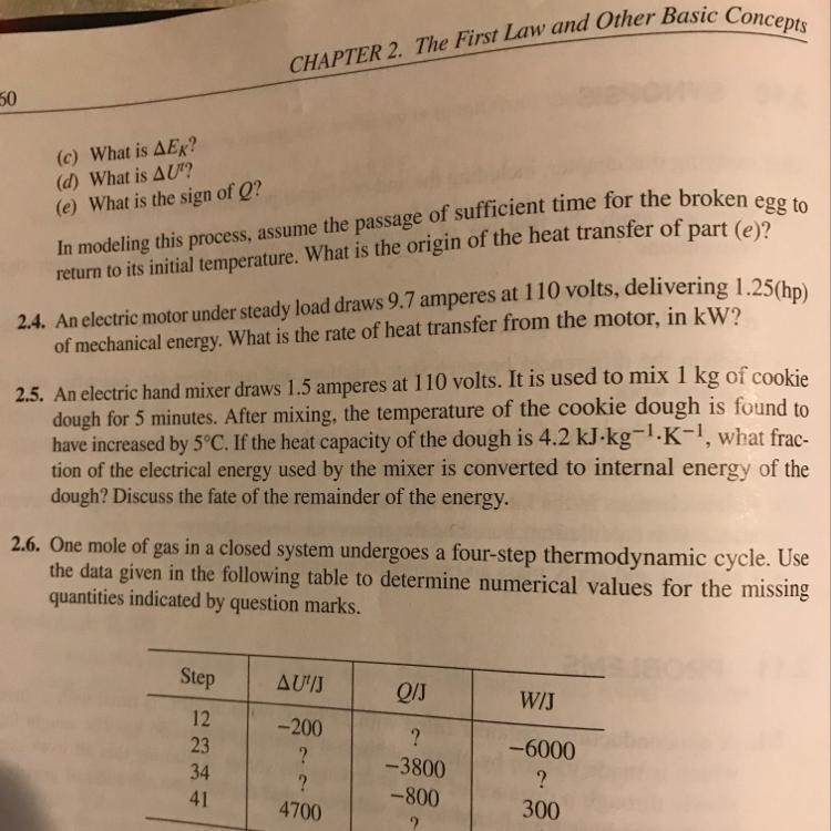 I need help on Problem 2.5 I would like an explanation of how you got your answer-example-1