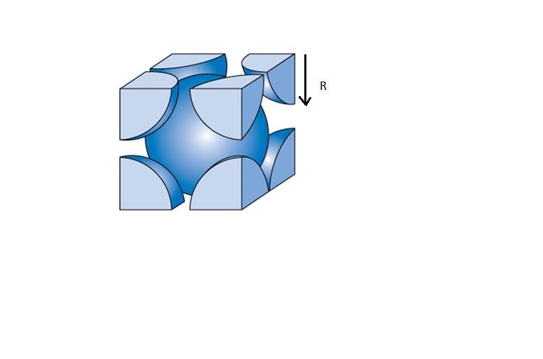 Lets assume, a represents the edge length (lattice constant) of a BCC unit cell and-example-2